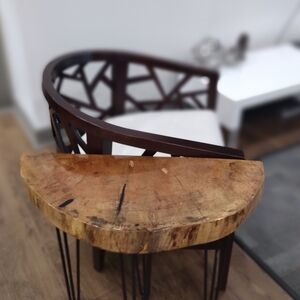 Silver maple end tables